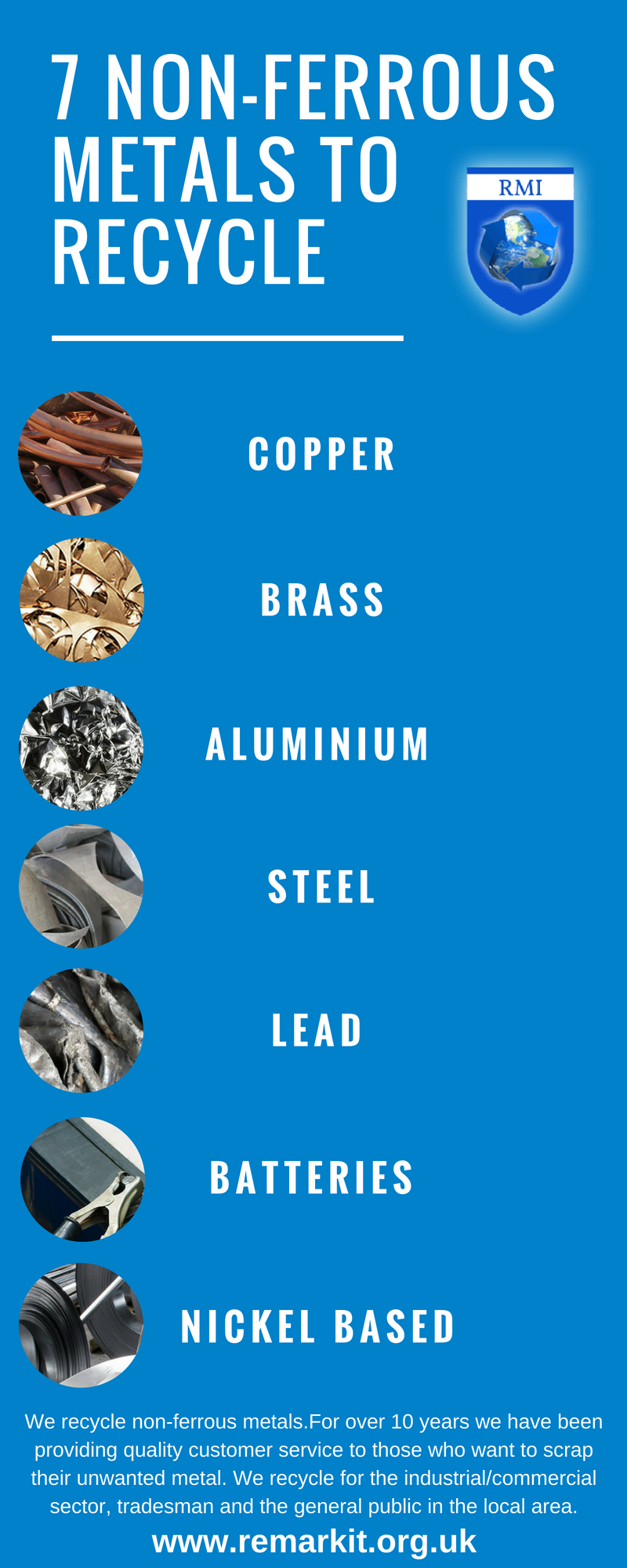 7 Non-Ferrous Metals To Recycle